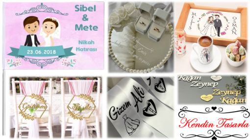Gelin Damat Temalı Ürün Baskı, Bursa Gelin Damat Temalı Ürün Baskı Saten Takı Kurdelesi Baskı, Gelin Yaka Kokardı, Damat Yaka Kokardı,  Gelin Yüz Maskesi Baskı, Damat Yüz Maskesi Baskı, Kına Tefi İsim Baskı, Gelin Tefi İsim Baskı, Kişiye Özel Kendin Tasarla İsimli Tarihli Kına, Gelin Damat Temalı Kahve Sunum Seti, Gelin Damat Temalı Karikatürlü Yastık, Gelin Damat Temalı Bayrak, Gelin ve Damat Temalı Nikâh Şekeri Magnet Açacak, Gelin ve Damat Temalı Çikolata Kutusu Baskı, Gelin Kahve Fincanı Baskı, Damat Kahve Fincanı Baskı, Gelin Evi Sticker Baskı, Damat Evi Sticker Baskı