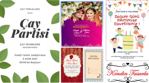 Organizasyon El İlanı Baskı