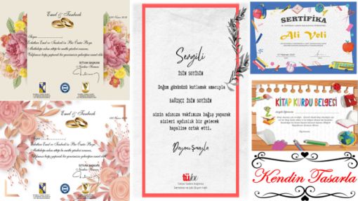 Organizasyon Sertifika Baskı