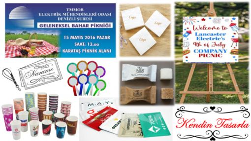 Piknik Organizasyon Ürünleri Baskı